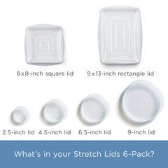 Stretch Lids Variety 6-Pack